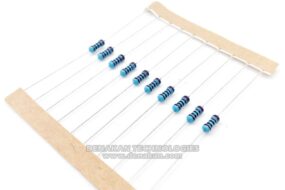 Resistor 1K Ohm 0.25W Package 10pcs
