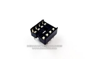 8 Pin DIP Socket for Integrated Circuit Chip 5pcs