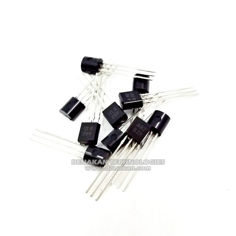 Transistor A92 B331 PNP Type TO92 Package 5pcs Denakan Technologies