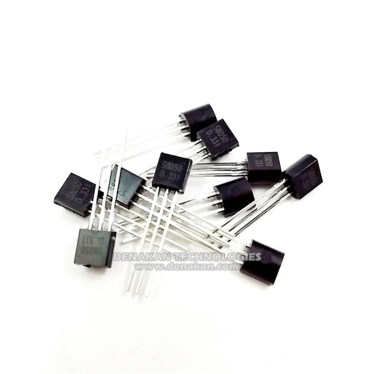 Transistor S8050 D331 NPN Type TO92 Package 5pcs Denakan Technologies