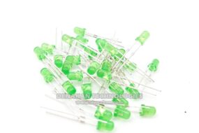 LED Green Color Light 3mm 10pcs