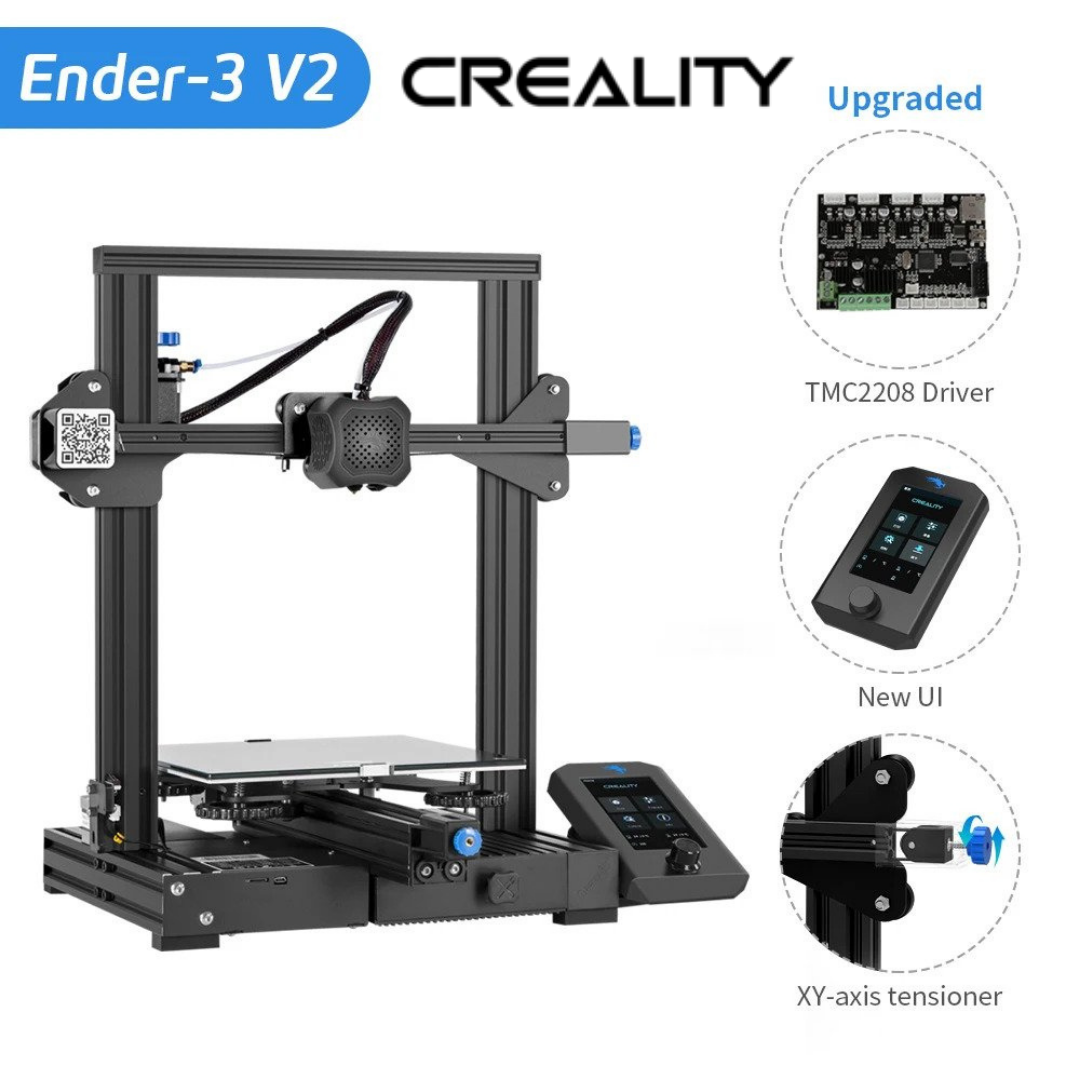Creality Ender 3 V2 3D Printer DIY Kit (UK Plug)