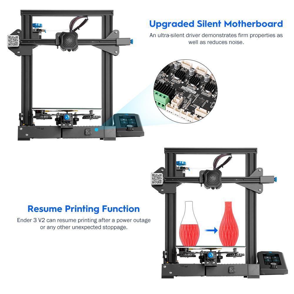 Creality Ender 3 V2 3D Printer DIY Kit (UK Plug) - Image 3