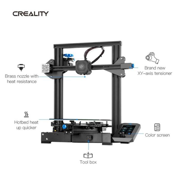 Creality Ender 3 V2 3D Printer DIY Kit (UK Plug) - Image 2
